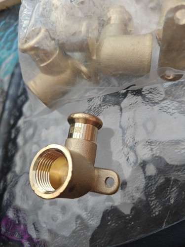 Copper press fittings - copper, gas