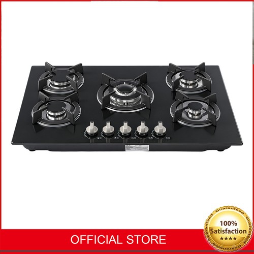 Gas hob 77cm burner - 77cm, 5