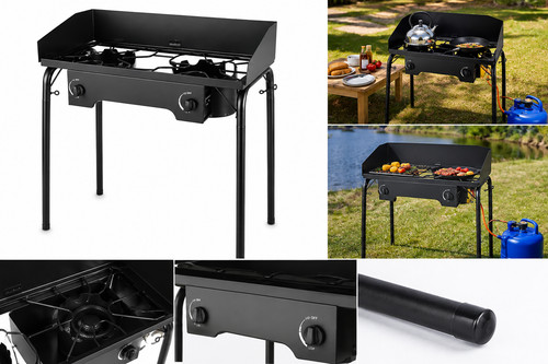 Portable camping gas - portable, cooker