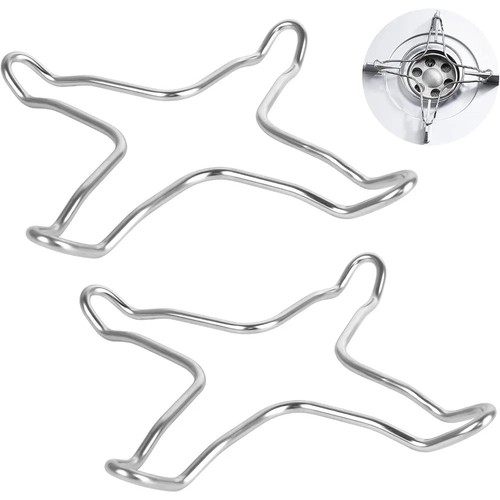 2pcs stainless steel gas - 2pcs,