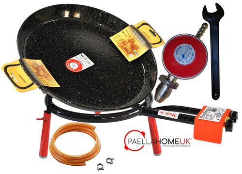 60cm enamelled paella pan - pan, +