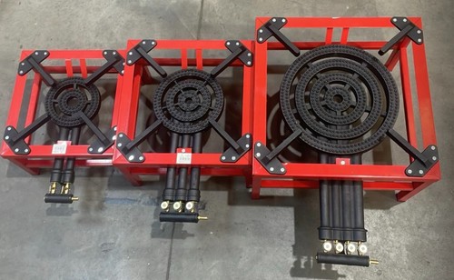 Camping stove 4 burner - stove, 1,2,3,4