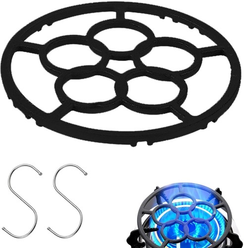 Cast iron trivet - iron, gas