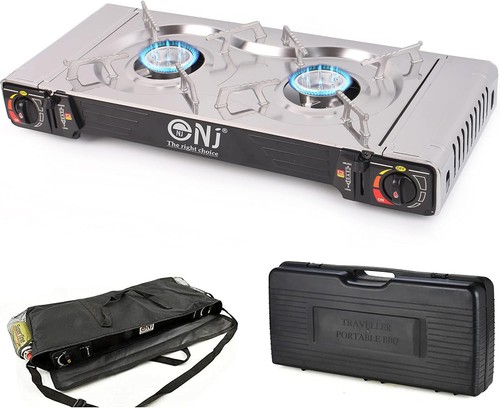 Double burner camping - double, stove