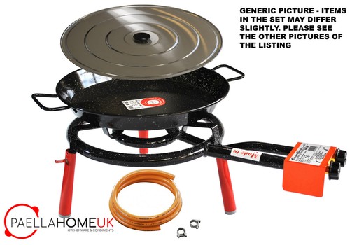 46cm enamelled paella pan - paella,